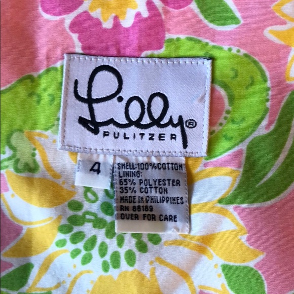 Lilly Pulitzer mini skirt - Picture 3 of 5